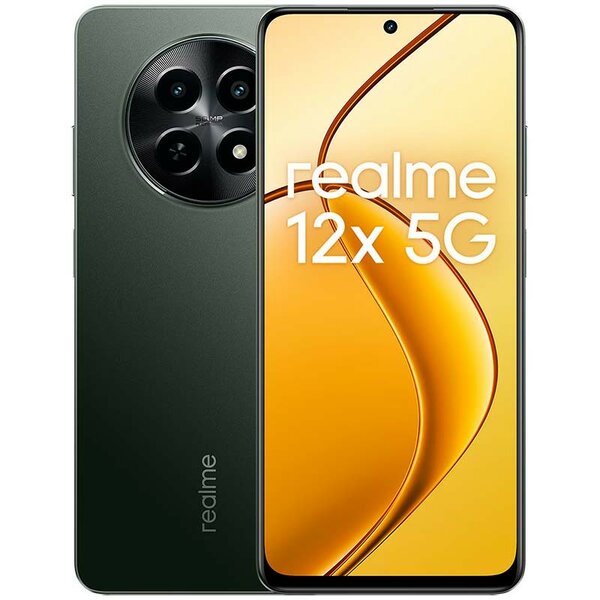 Realme 12x 5G 6GB/128GB Glowing Black